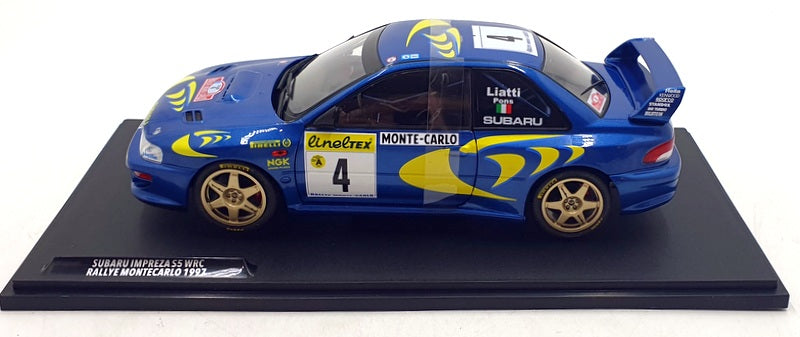 Solido 1/18 Scale Diecast S1807405 - Subaru Imprezza 228 Rallye Monte Carlo #4