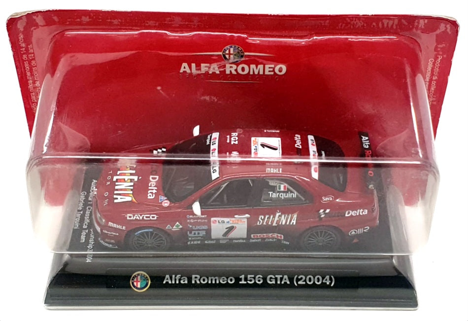 Altaya 1/43 Scale 1724C - Alfa Romeo 156 GTA #1 FIA Championship 2004