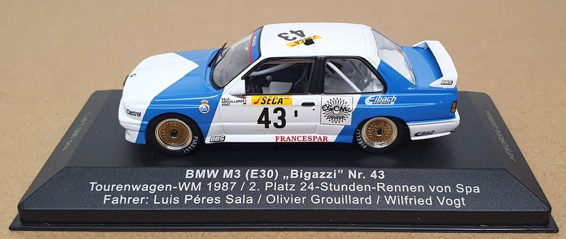 Racing Models 1/43 Scale HE027D - BMW M3 Bigazzi #43 WTCC Spa 1987