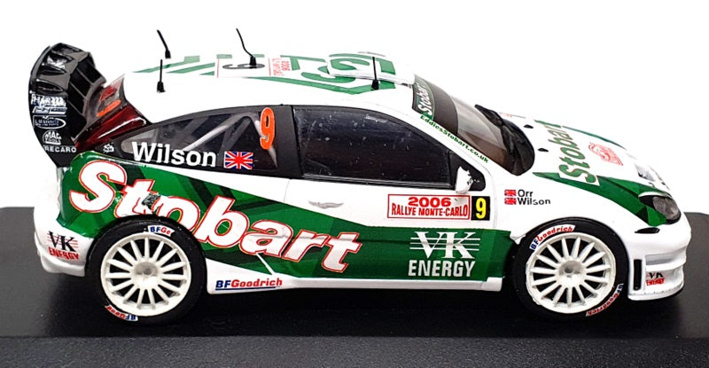 Ixo 1/43 Scale TK 1056 - Ford Focus WRC #9 Monte Carlo 2006 Wilson - REWORKED