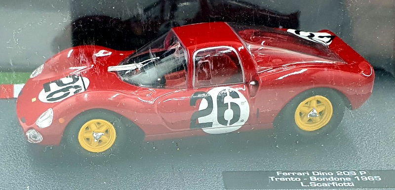 Altaya 1/43 Scale 30424R - Ferrari Dino 206 P #26 Trento-Bondone 1965