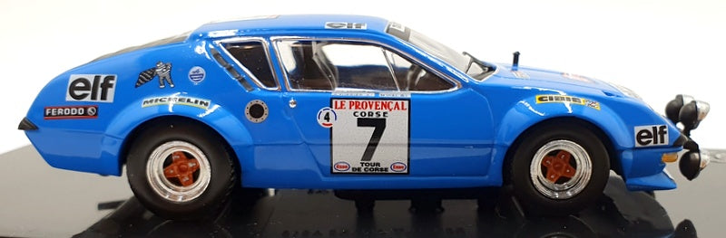 Ixo 1/43 Scale Diecast RAC139 - Alpine-Renault A310 #7 3rd Tour de Corse 1974