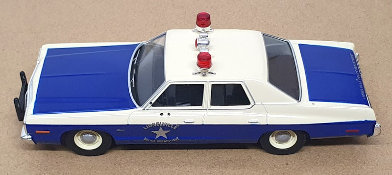 Corgi 1/43 Scale US06007 - Dodge Monaco Lionelville Police Dept. Blue/Cream