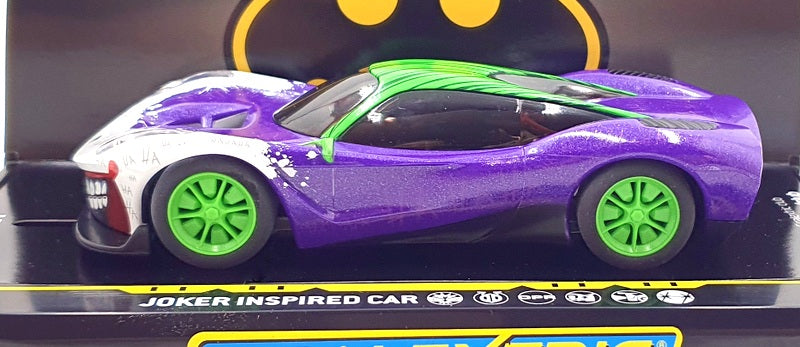 Scalextric 1/32 Scale Slot Car C4142 Joker Inspired Car - Purple/Green