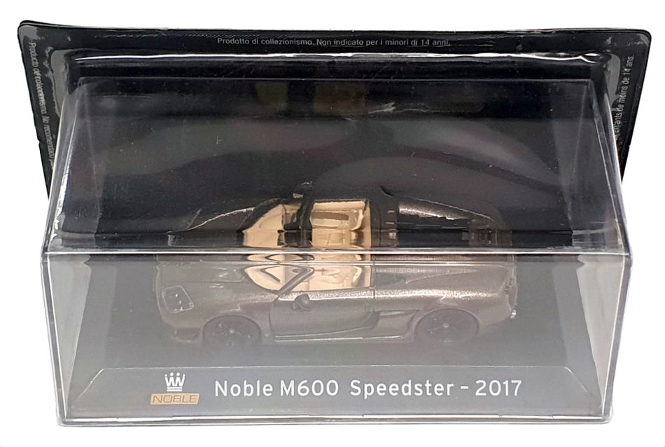 Altaya 1/43 Scale 151023A - 2016 Noble M600 Speedster - Met Grey