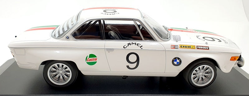 Minichamps 1/18 Scale 155 712709 BMW 2800 CS Castrol Spa 1971 Moorkens