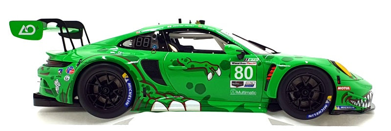 Top Speed 1/18 Scale TS0512 - Porsche 911 GT3 R 2023 IMSA Sebring 12 Hrs GTD #80