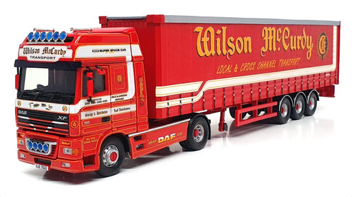 Corgi 1/50 Scale CC13246 - DAF XF Curtainside (McCurdy) Pre-Production Model