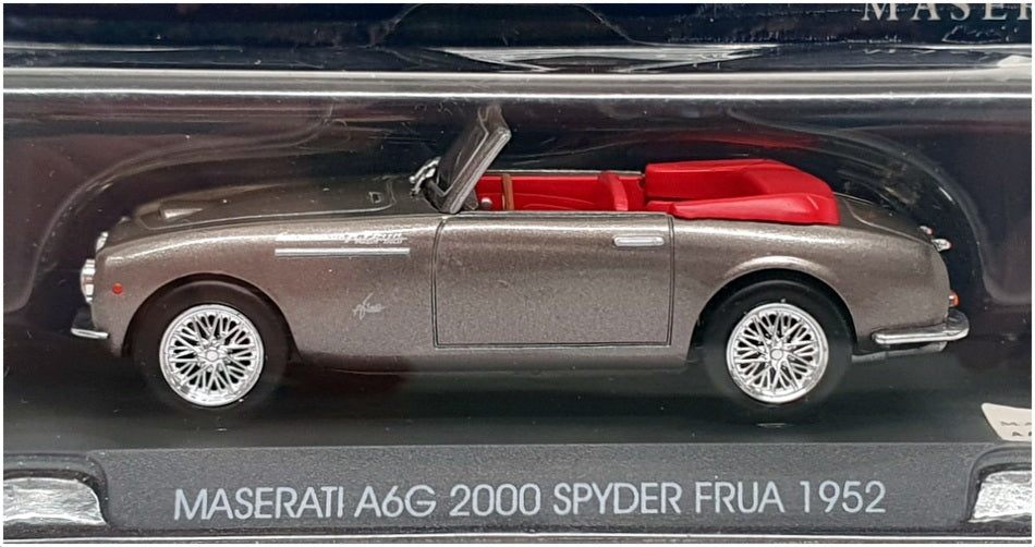 Altaya 1/43 Scale 25624A - 1952 Maserati A6G 2000 Spider Frua - Met Grey