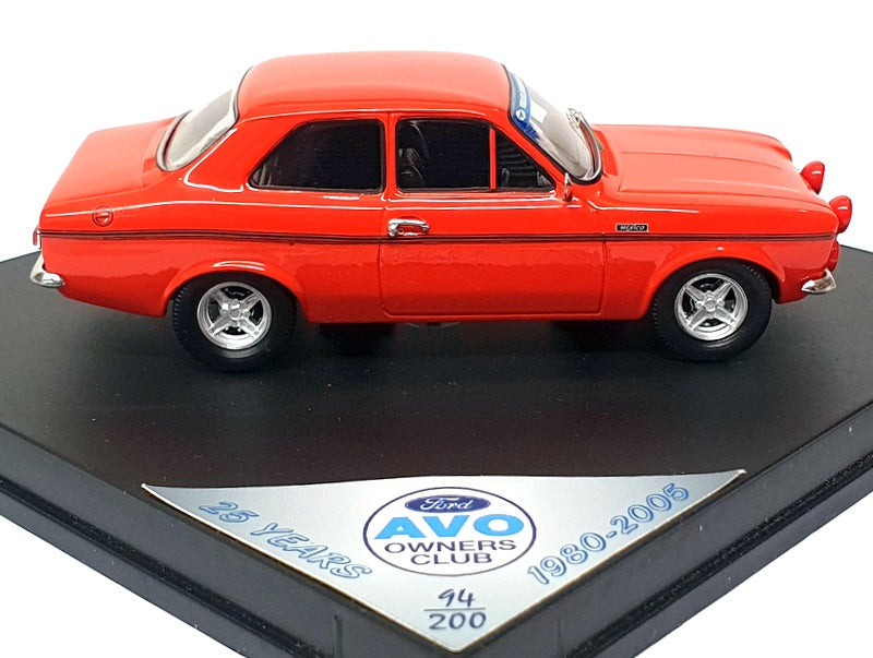 Trofeu 1/43 Scale AVO.25 - Ford Escort Mk1 Mexico Special Build - Red