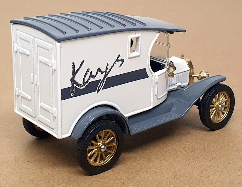 Corgi Appx 9cm Long Diecast D865/7 - Ford Model T Van (Kay's) White/Grey