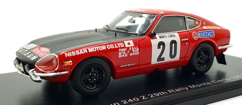 Spark 1/43 Scale S6284 - Datsun 240 Z #20 29th Monte-Carlo Rally 1972