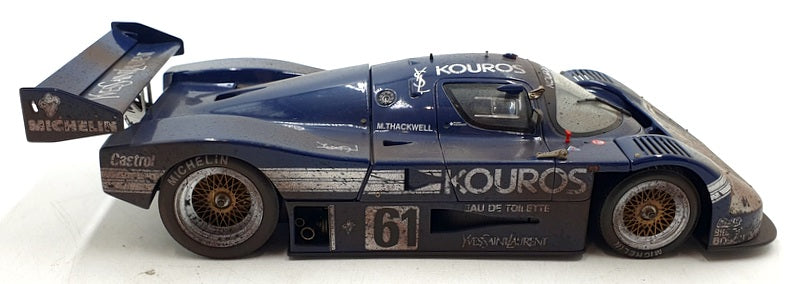 Exoto 1/18 Scale 19192FLP - 1987 Sauber-Mercedes C9 Kouros #61 Spa M.Thackwell