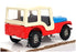 Corgi 9cm Long Diecast 441 - Jeep CJ-5 - Blue/White/Red