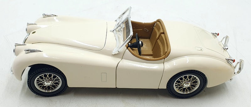 Ertl 1/18 Scale Diecast 101124Q - 1948 Jaguar XK120 - Cream