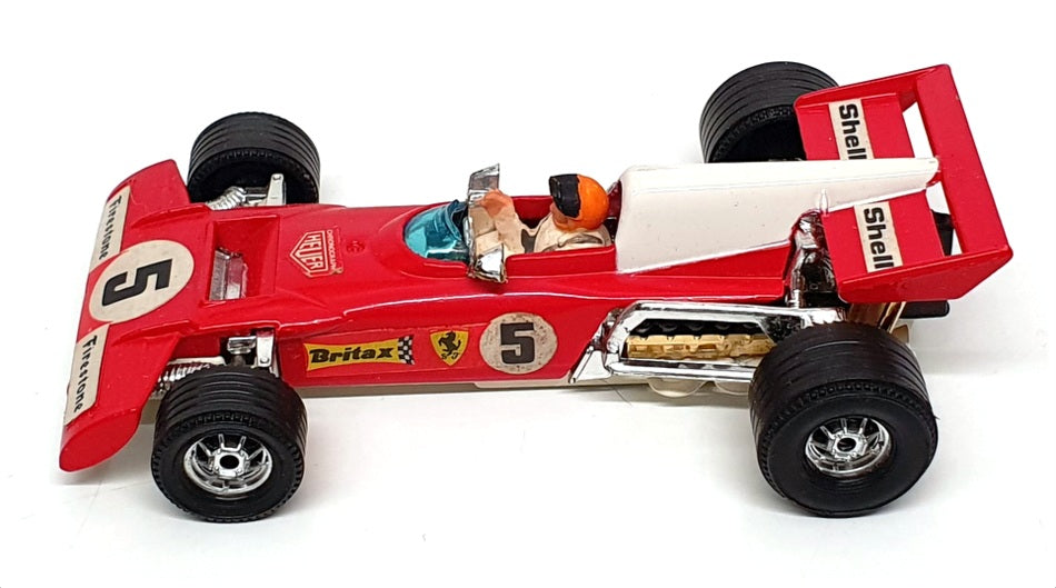 Corgi 1/36 Scale 152 - Ferrari 312 B2 Formula 1 Car #5 - Red/White