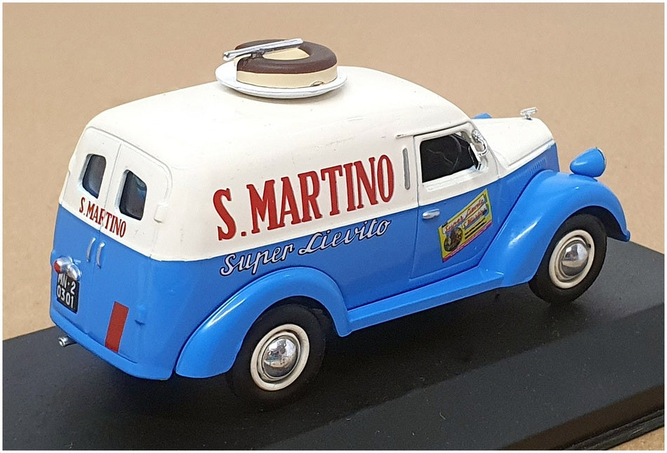 Altaya 1/43 Scale 20624A - 1949 Lancia Ardea 800 Van (S. Martino) Blue/White