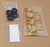 Aoshima 1/24 Scale 06627 - Wire Wheel Gold Plating 13inch Wheels & Tyres Set