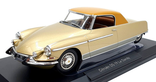 Norev 1/18 scale Diecast 181741 - 1964 Citroen DS19 Le Dandy Met. Beige / Brown