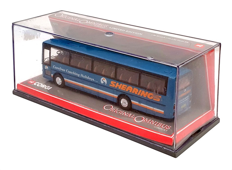 Corgi 1/76 Scale Diecast 42701 - Van Hool Alizee Shearings - Blue