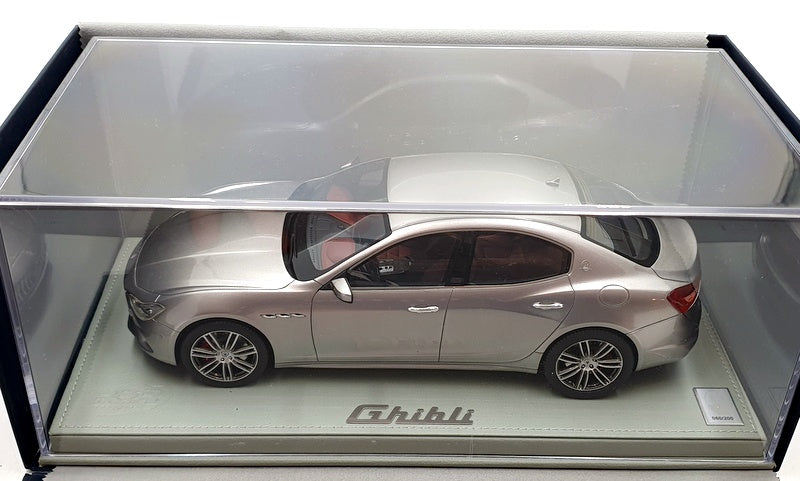 BBR 1/18 Scale Resin BBRC1842EMA - Maserati Ghibli MY19 Grigio - Silver