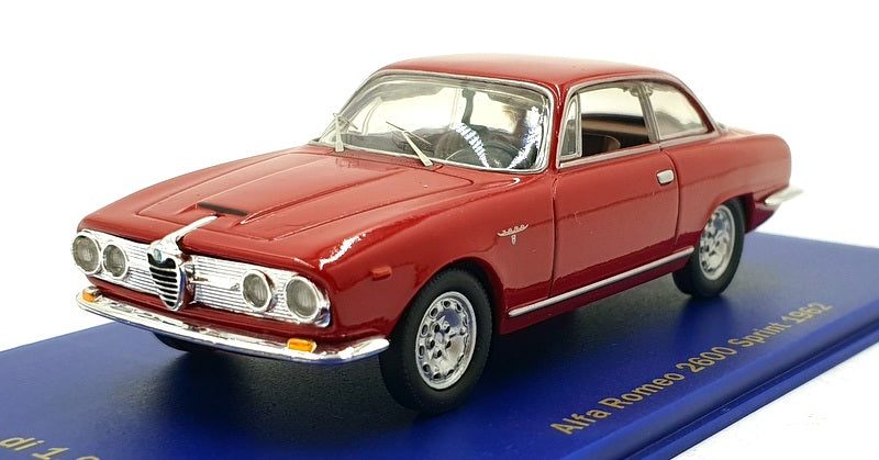 M4 Models 1/43 Scale Diecast 227004 - 1962 Alfa Romeo 2600 Sprint - Red