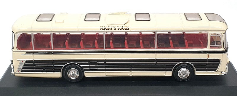 Oxford Diecast 1/76 Scale 76PAN002 Plaxton Panorama (Flight's Tours) Black/Cream