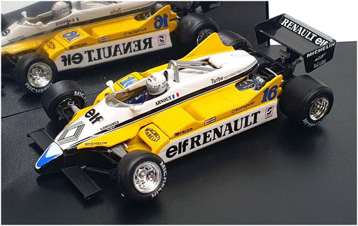 Quartzo 1/43 Scale 4034 - F1 Renault RE30B 1st #16 French GP 1982 Rene Arnoux