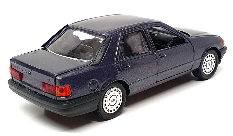 Schabak 1/43 Scale Diecast 1080 - Ford Sierra 2.0 Ghia - Met Grey Blue