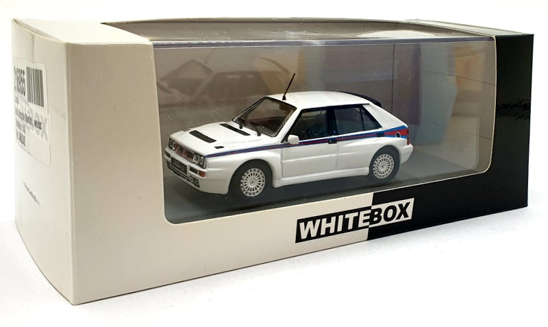 Whitebox 1/43 Scale Diecast WB242 - 1992 Lancia Delta Integrale "Martini" White