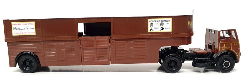 Corgi 1/50 Scale 27701 - Seddon Atkinson Horse Transporter (Whitbread) Brown