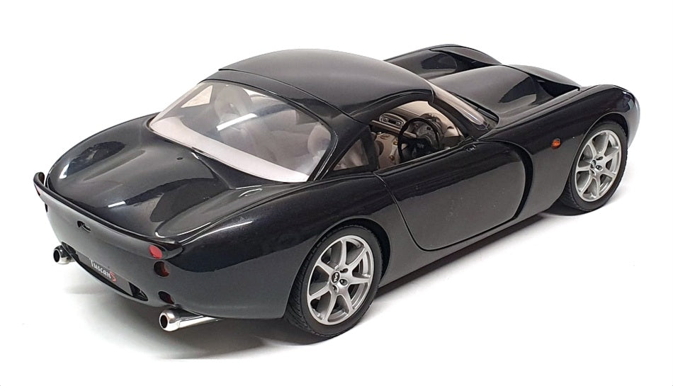 Jadi 1/18 Scale Diecast 18723E - TVR Tuscan - Black — R.M.Toys Ltd