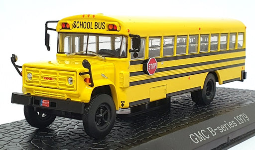 Atlas Editions 1/72 Scale 7 163 138 - 1979 GMC B-Series School Bus - Yellow