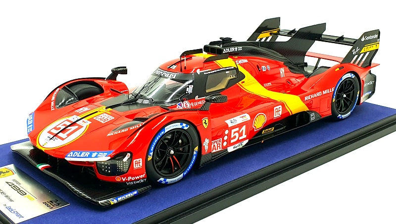 Look Smart 1/18 Scale LS18LM035 - Ferrari 499P AF Corse 24H Le Mans 2023 #51