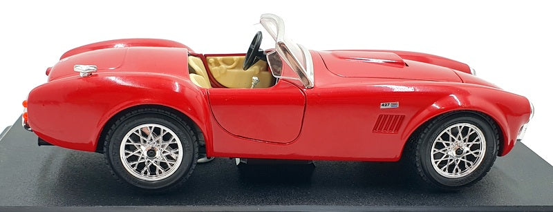 Burago 1/24 Scale Diecast 0513 - Ford AC Cobra 427 1965 - Red