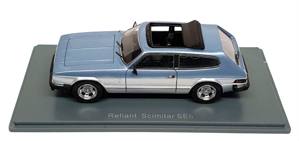 Neo 1/43 Scale Resin NEO 43746 - Reliant Scimitar SE6 - Lt Blue/Silver