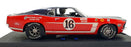 Scalextric 1/32 Scale Slot Car C2402 - 1969 Ford Mustang #16 - Red