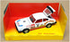 Corgi Appx 10cm Long Original Diecast 312 - Ford Capri #6 Race Car - White