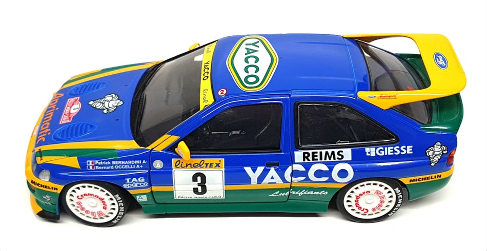 UT Models 1/18 Scale DC21823X - Ford Escort RS Cosworth - #3 Monte Carlo 1996