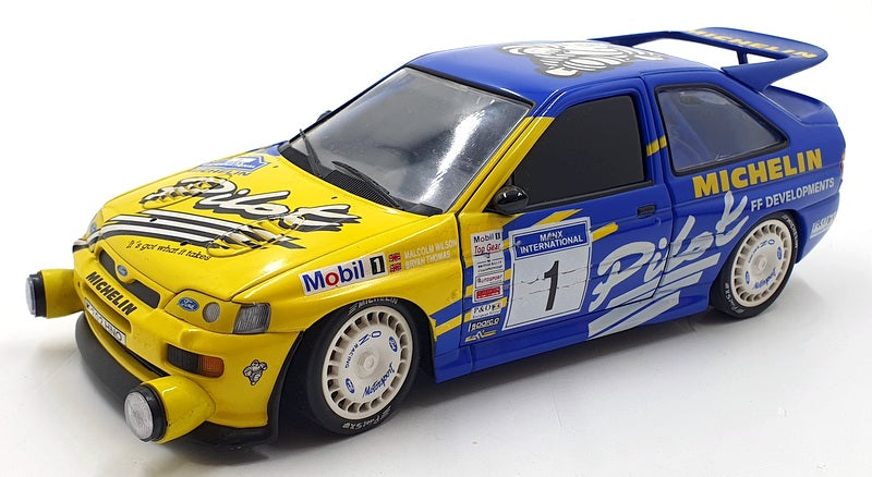 UT 1/18 Scale Diecast DC19923F - Ford Escort Cosworth WRC Pilot Michelin