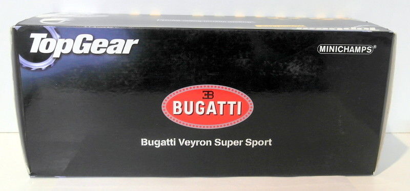 Minichamps 1/18 - 519 101101 Bugatti Veyron Super Sport Top Gear with Stig