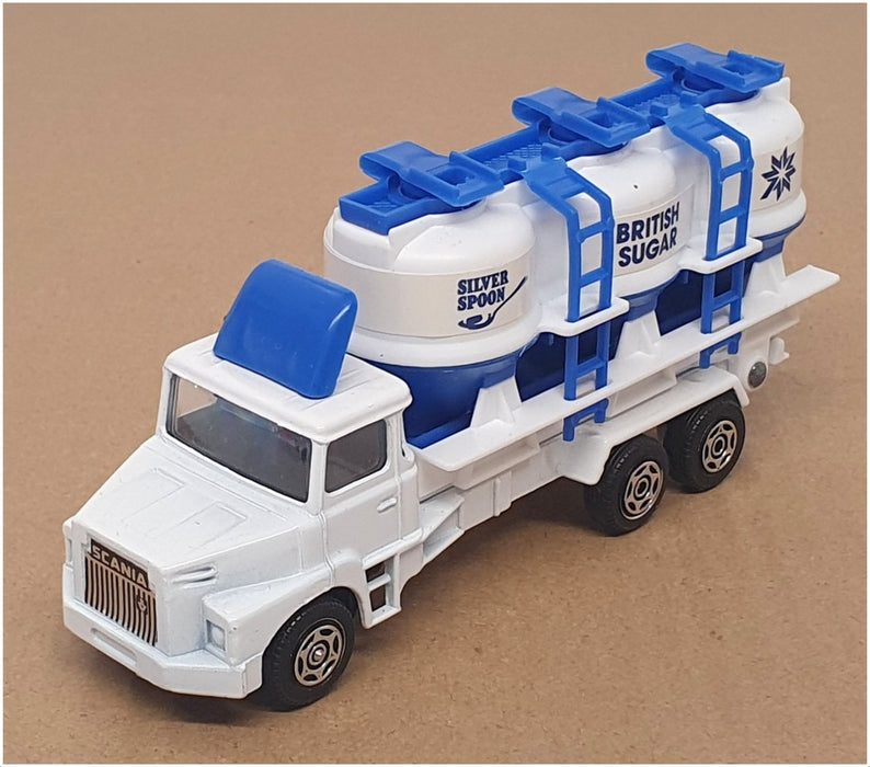 Corgi 15cm Long Diecast 51946 - Scania LT145 "Silver Spoon" - White/Blue