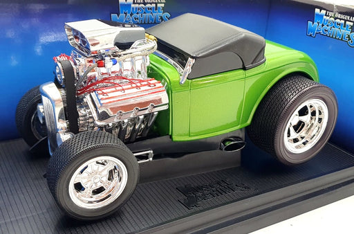 Muscle Machine 1/18 Scale Diecast 61198 - 1932 Ford Roadster - Green