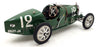 CMC 1/18 Scale Diecast M-100-B-002 - Bugatti Typ 35 GP #12 - Green