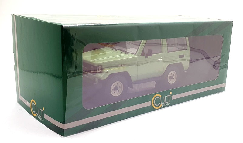 Cult 1/18 Scale Resin CML067-2 - Toyota Land Cruiser Bj70 - Green