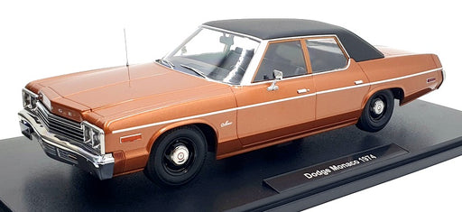 KK Scale 1/18 Scale KKDC181123 - 1974 Dodge Monaco - Brown / Black