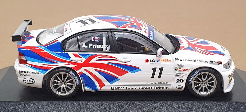 Minichamps 1/43 Scale 400 042411 - BMW 320i #11 ETCC 2004 Champion Priaulx