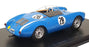 Spark 1/43 Scale S9718 - Porsche 550 #28 Le Mans 1956 Storez/Polenski - Blue