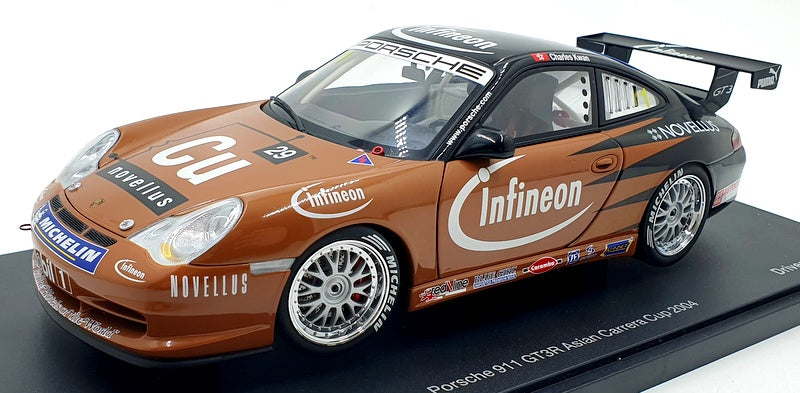 Autoart 1/18 Scale Diecast 80487A Porsche 911 996 GT3R Asian Carrera Cup 1 Kwan