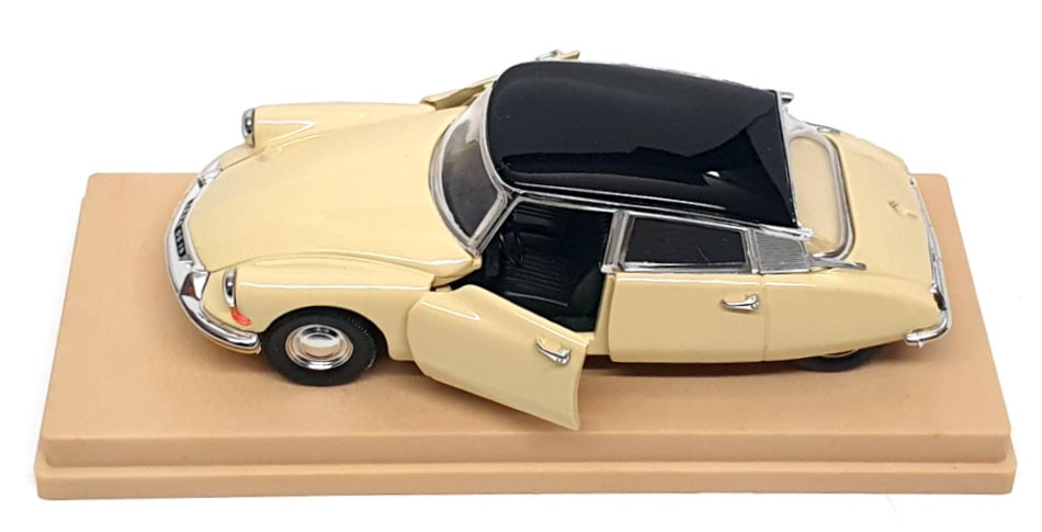 Rio 1/43 Scale Diecast 972 - 1956 Citroen DS 19 Berlina - Lt Beige/Black